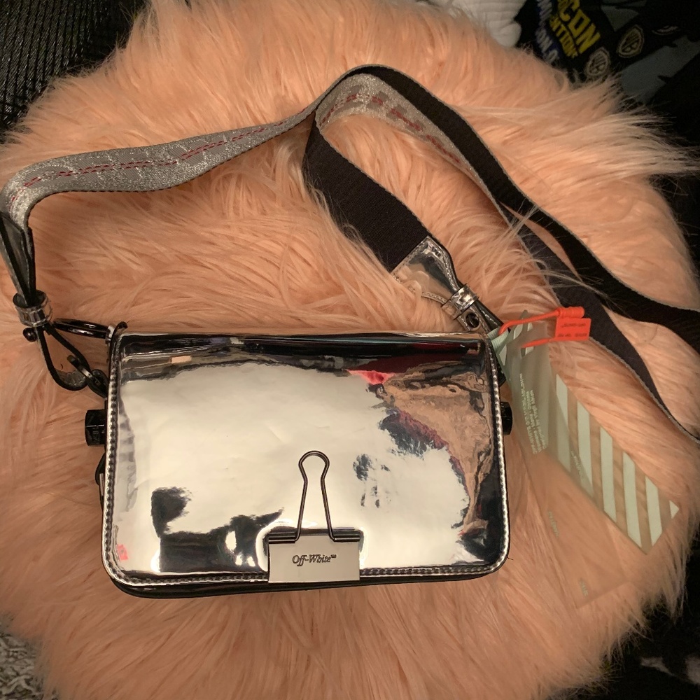 ❌SOLD ❌ Off-White Virgil Abloh Mirror Flap Bag - Picture 4 of 8